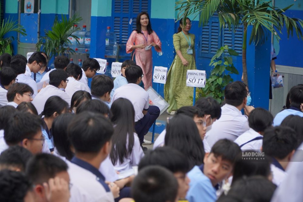 Many schools in Ho Chi Minh City are being arranged, merged and newly established. Photo: Chan Phuc