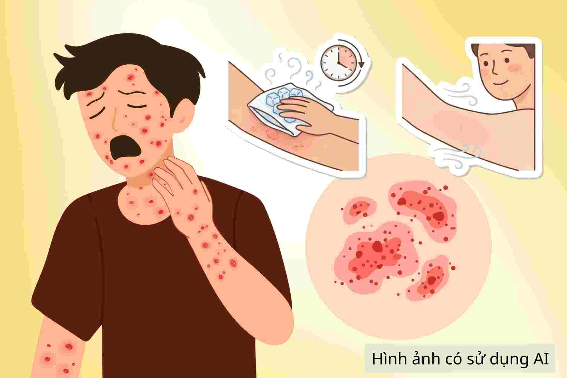 皮膚アレルギー時のかゆみと赤みを軽減する4つの方法