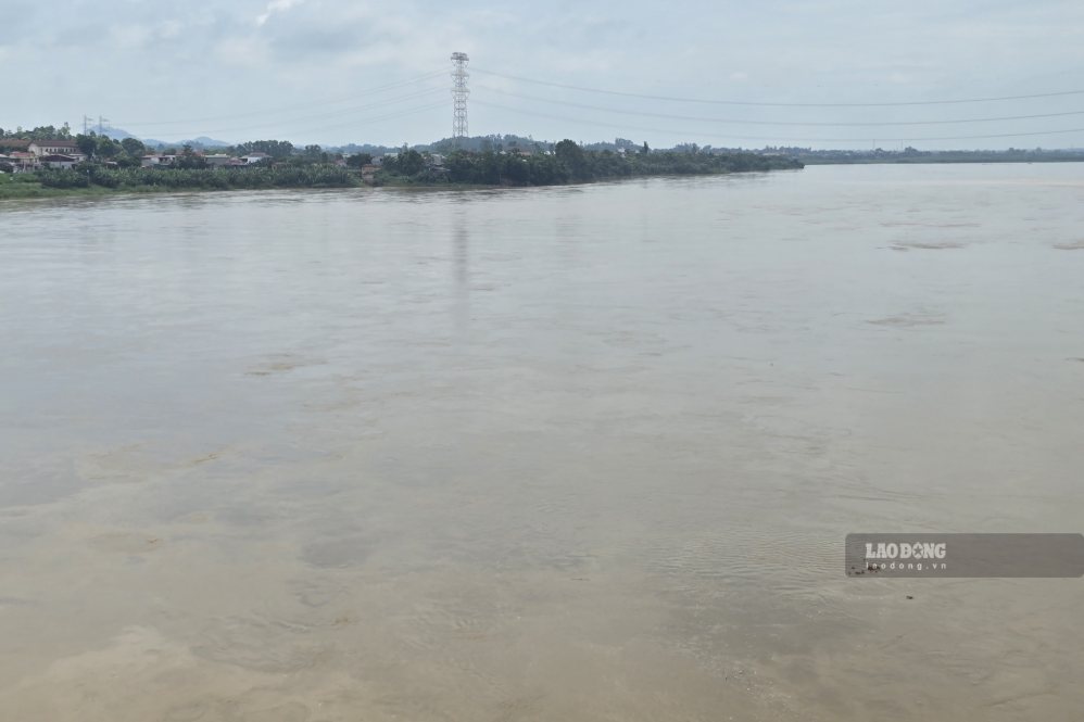 Water levels on rivers in the Red River basin are all changing slowly. Photo: To Cong