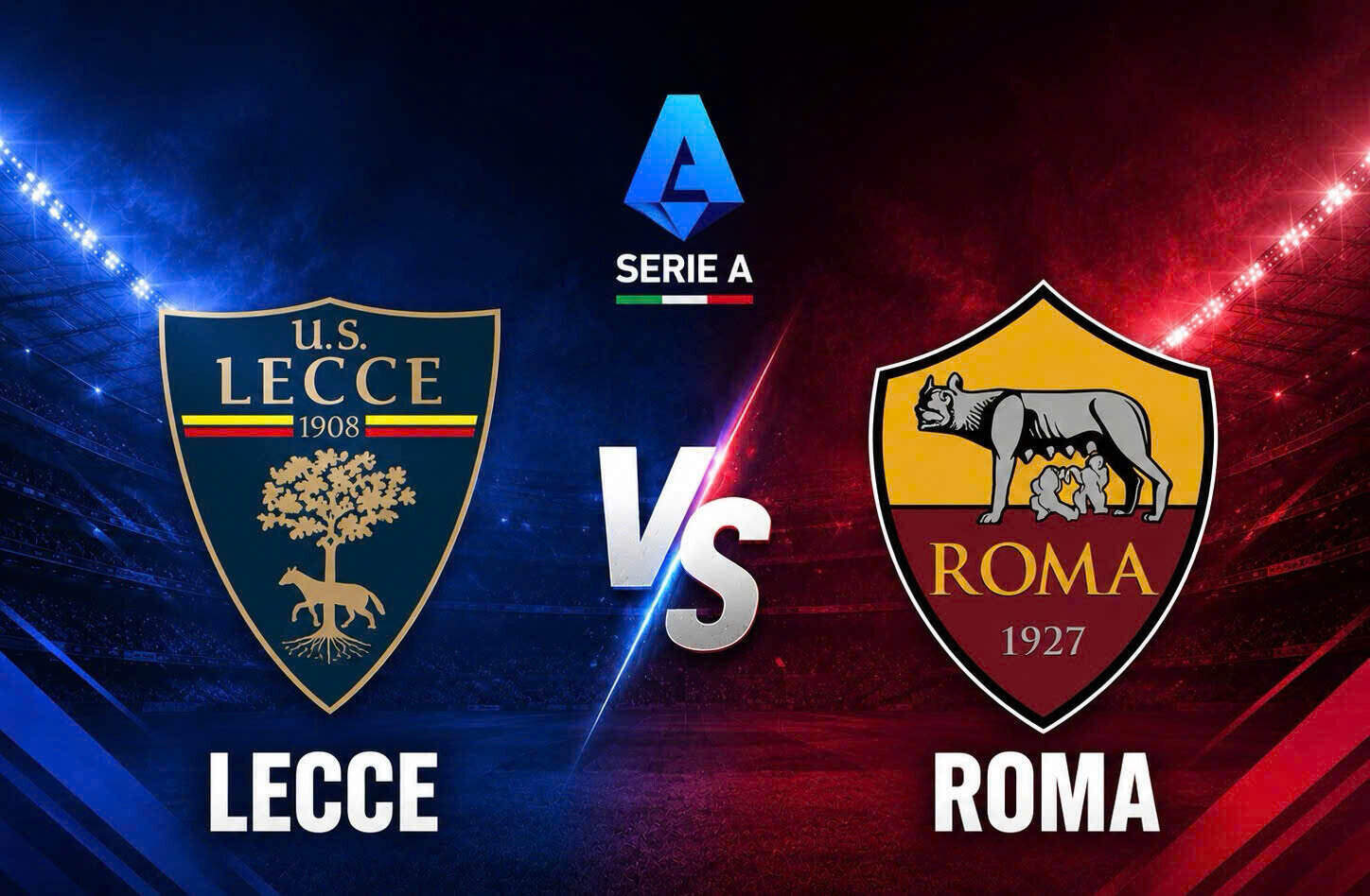 Lecce vs Roma football prediction in Serie A. Graphics: Dieu Anh