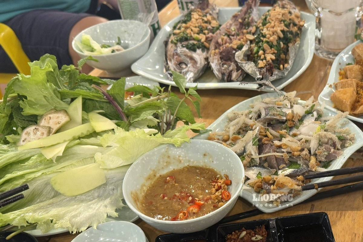 Vũng Tàu có nhiều quán ăn phục vụ các món hải sản tươi ngon với giá bình dân. Ảnh: Thành An