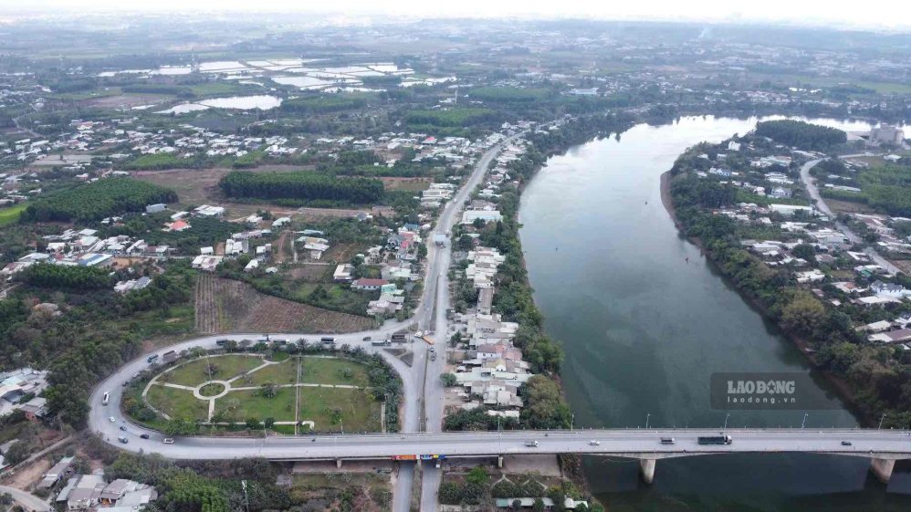 Ho Chi Minh City Ring Road 4 project through Dong Nai is about 46 km long. Photo: HAC