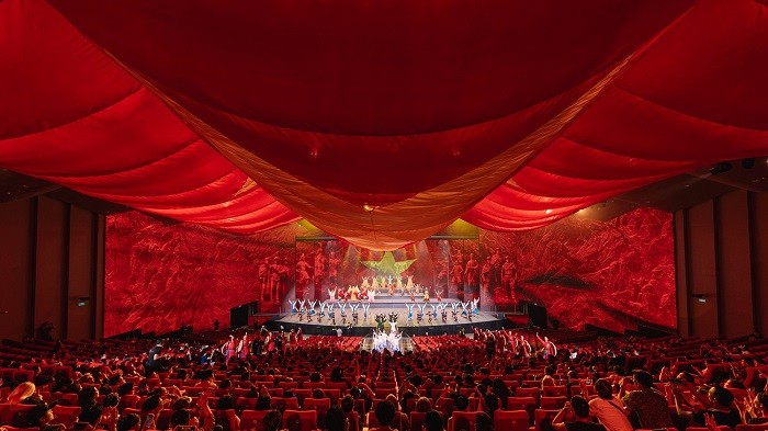 Đất nước thiên hùng ca has been widely received by audiences right from the time of its release in July 2026. Photo: Vinpearl