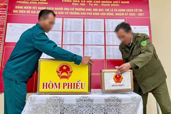 Information about the election of village, hamlet, and neighborhood heads has received much attention from readers. Photo: Quangninh. gov. vn