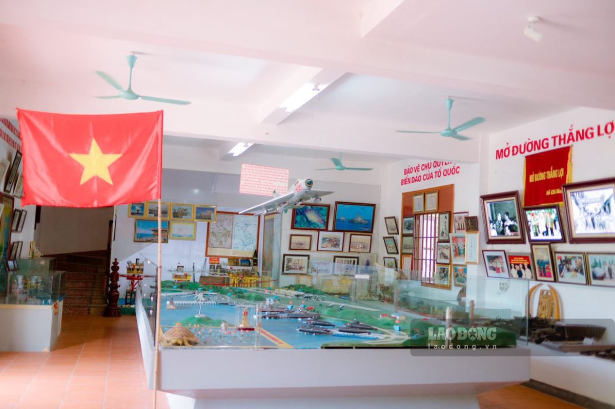 Bảng tàng Đồng Quê ở xã Giao Ninh, tỉnh Ninh Bình. Ảnh: Lương Hà
