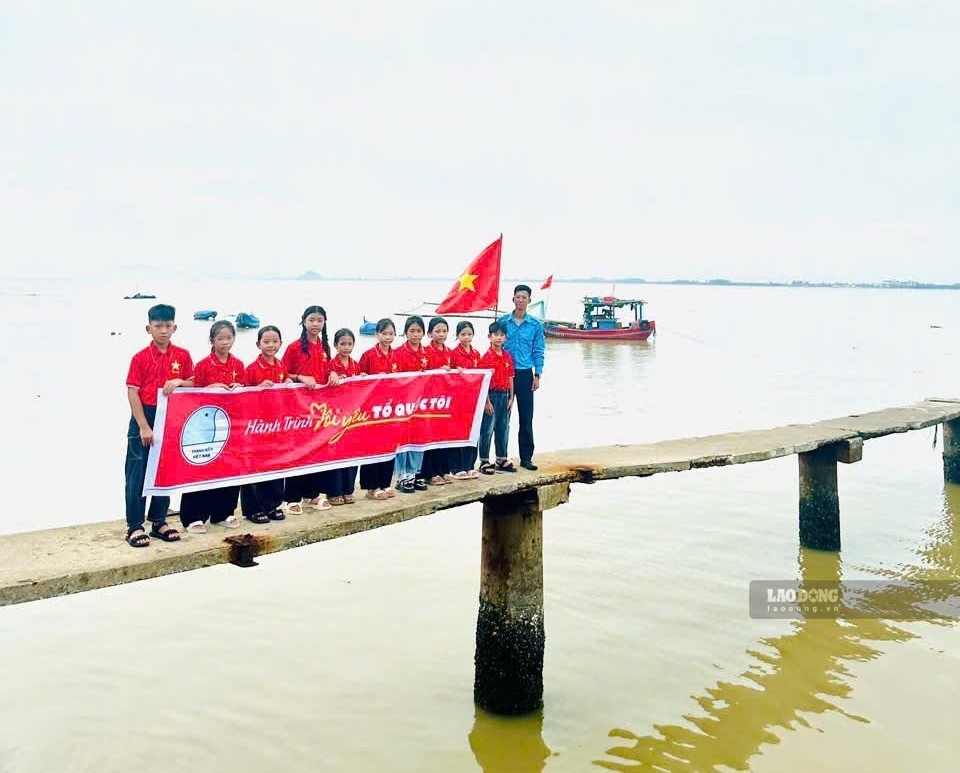 Hoạt động góp phần lan tỏa tinh thần yêu nước, trách nhiệm của thanh niên với biển, đảo và chủ quyền Tổ quốc. Ảnh: Duy Chương