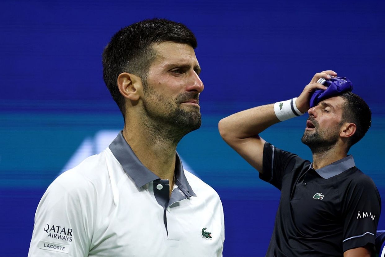 Physical and fitness at the age of 39 did not allow Novak Djokovic to compete at the highest level. Photo: ATP Tour