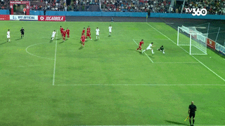 U20 Vietnam lost to U20 DPRK. Photo: FPT Play