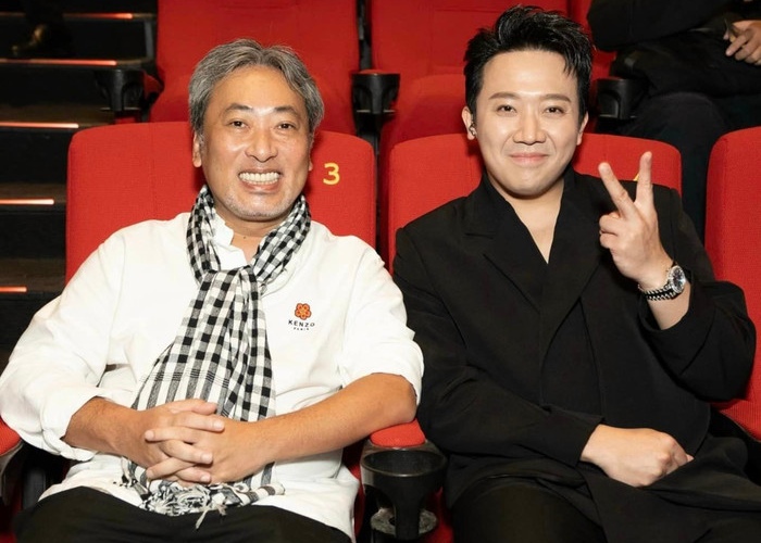 Nguyễn Quang Dũng tiene una relación cercana con Trấn Thành. Foto: Proporcionada por el equipo de filmación.