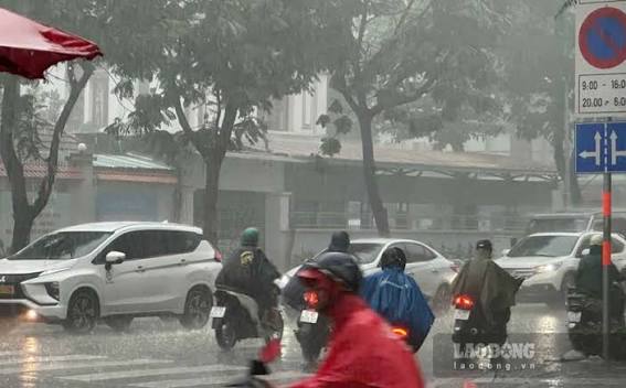 Many areas in the North and North Central regions are continuing to be forecast to have rain, locally with heavy to very heavy rain. Photo: To The