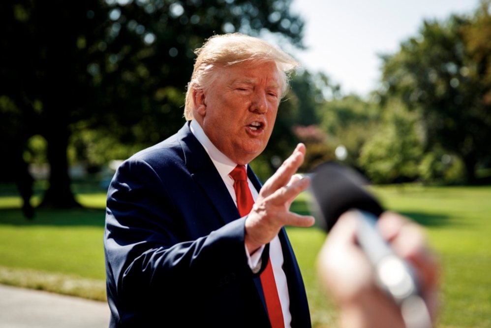 Le président américain Donald Trump. Photo: Xinhua