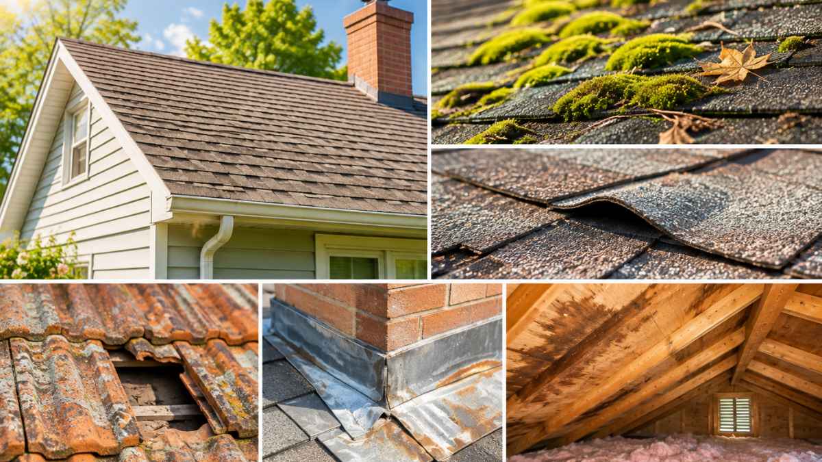 Periodic roof inspection helps detect early damage and extend the life of the project. Photo provided with AI support