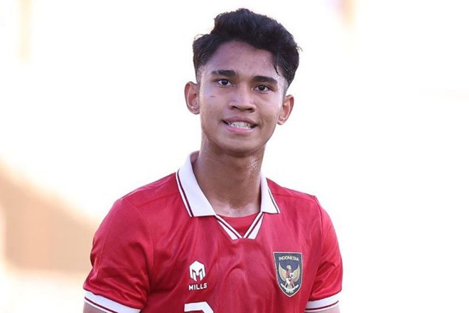 Indonesian national team star Marselino Ferdinan says goodbye to ASEAN Cup 2026 due to injury. Photo: Bola