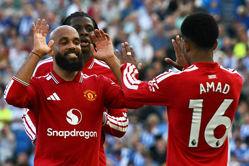 Bryan Mbeumo résoudra le problème de l'attaquant de Man United. Photo : AFP