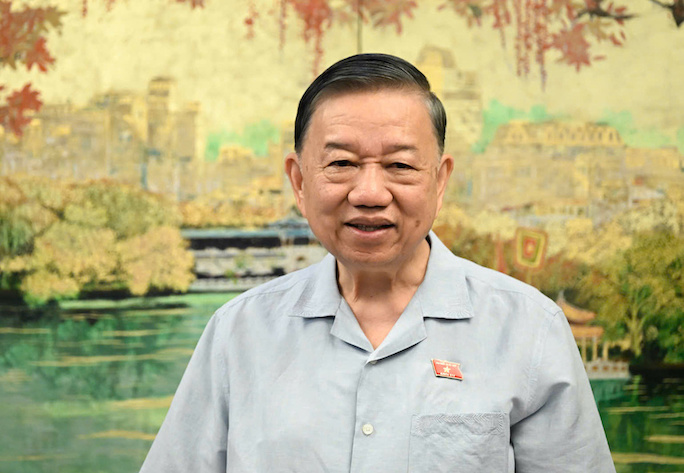 According to General Secretary and President To Lam, arranging the school system will contribute to streamlining the apparatus and overcoming the teacher shortage situation. Photo: Ho Nhu Y/National Assembly Media