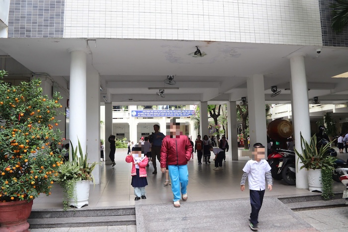 Môi trường học đường xanh - sạch - đẹp giúp học sinh thoải mái mỗi ngày đến trường. Ảnh: Nguyễn Linh