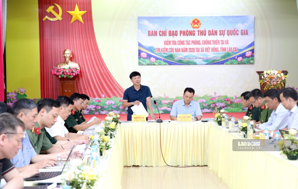 Quang cảnh buổi làm việc. Ảnh: Tiến Lập