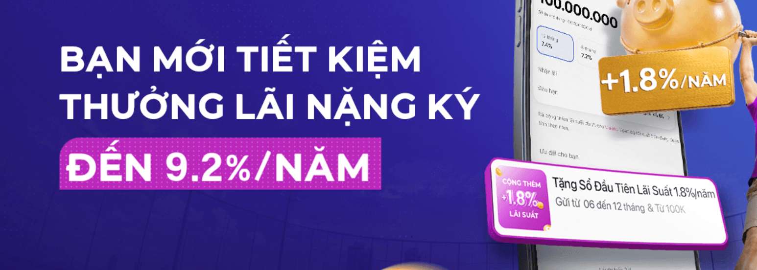 Biểu lãi suất tiết kiệm Cake by VPBank. Ảnh: Cake by VPBank