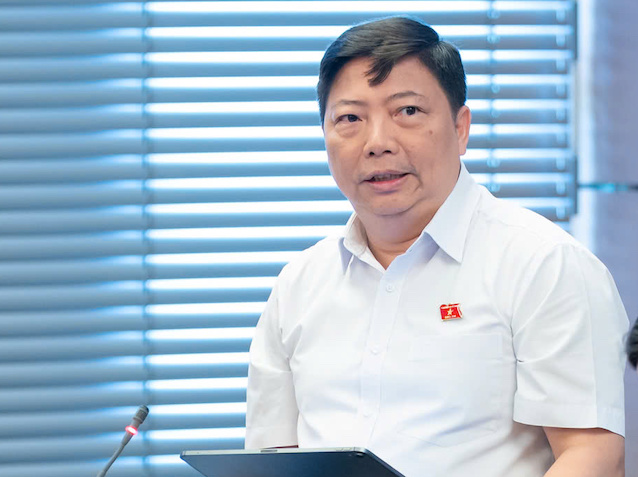 Đại biểu Nguyễn Vũ Trung, Đoàn ĐBQH Thành phố Hồ Chí Minh. Ảnh: Quochoi.vn