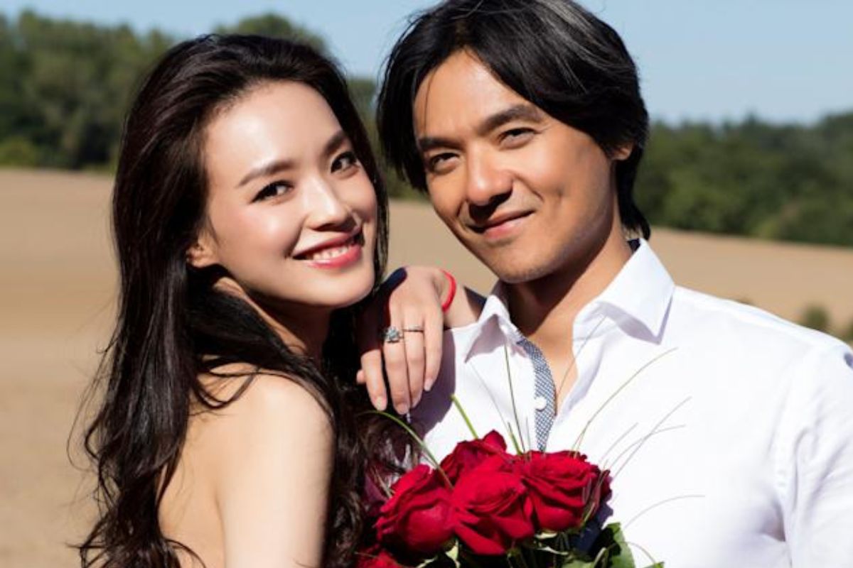 Shu Qi and her husband Stephen Fung. Photo: Xinhua