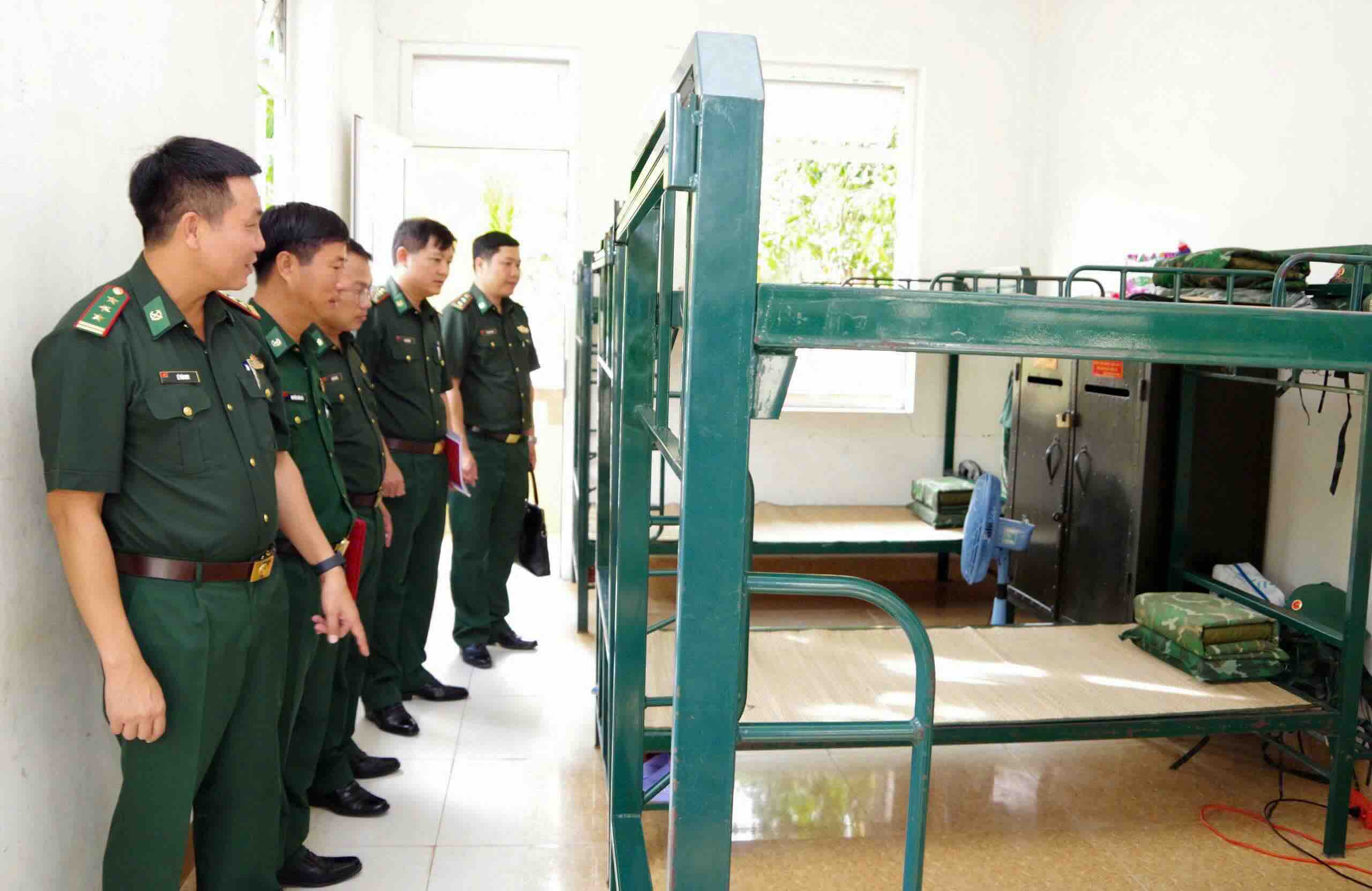 Hue City Border Guard trains cadres of frame B in 2026. Photo: Hue City Border Guard.