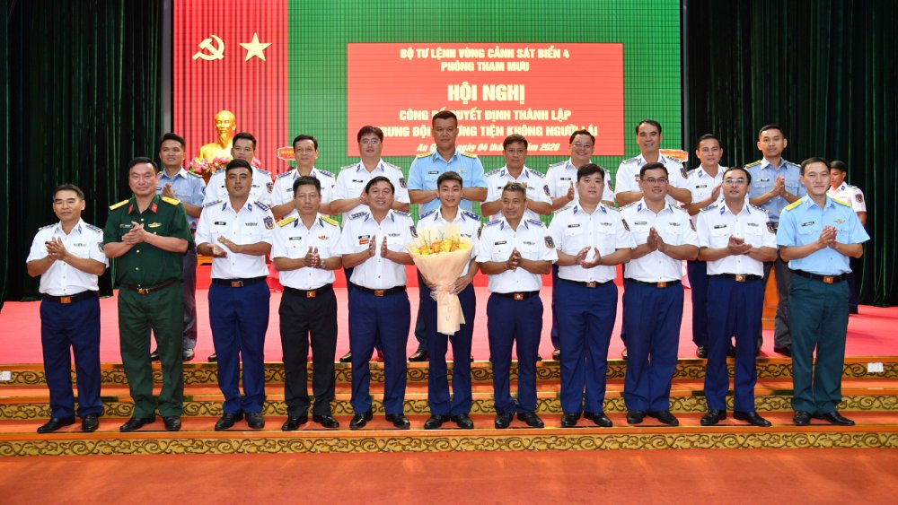 Đây là lực lượng chuyên trách có vai trò quan trọng, góp phần nâng cao năng lực trinh sát, giám sát, tuần tra, kiểm soát và các nhiệm vụ khác. Ảnh: Đức Thái/BTL Vùng CSB4