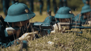 Hue City Border Guard trains cadres of frame B reserve soldiers. Photo: Hue City Border Guard