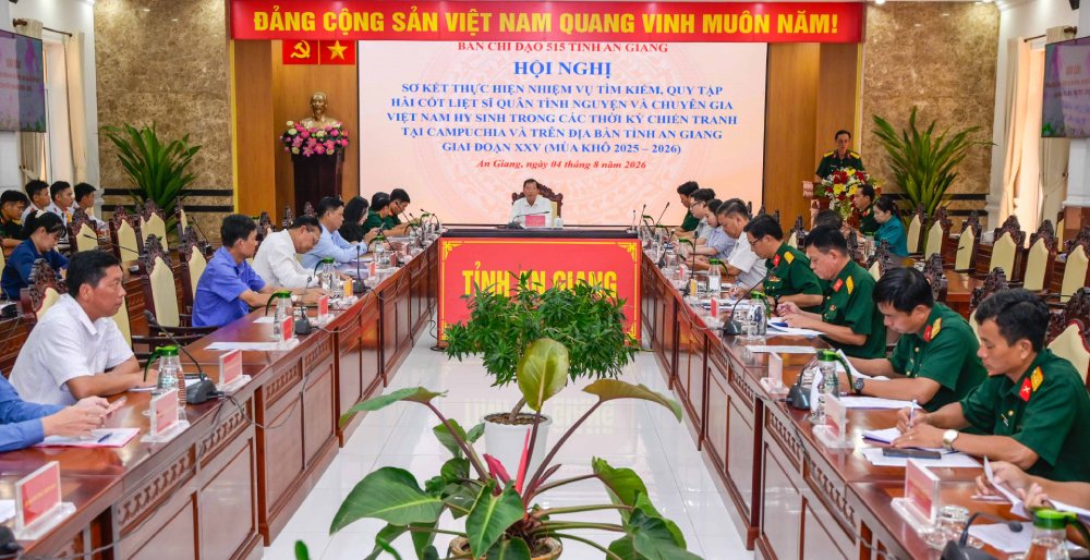 Đại biểu dự hội nghị. Ảnh: Phương Vũ/Bộ CHQS An Giang