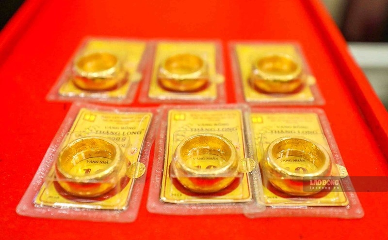 Domestic gold prices may increase in the new trading session, in the context of the world market rebounding strongly. Photo: Phan Anh