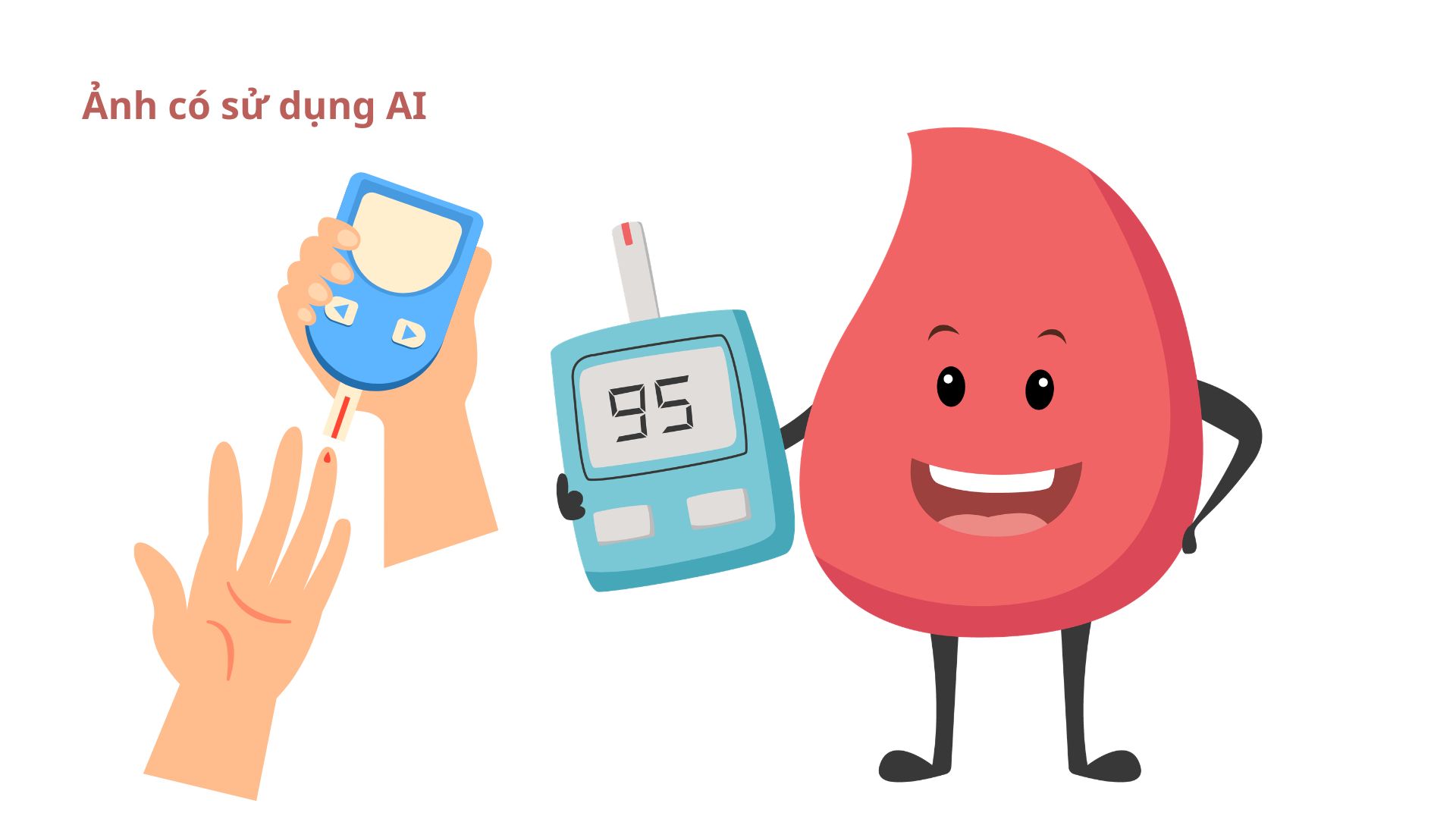 Experts warn that blood disorders or diabetes need to be controlled early. Photos using AI: Huong Son