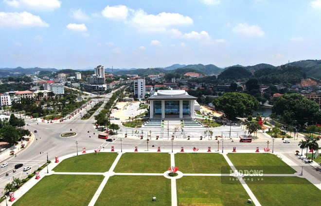 Un coin du centre de la province de Lào Cai. Photo: Đinh Đại