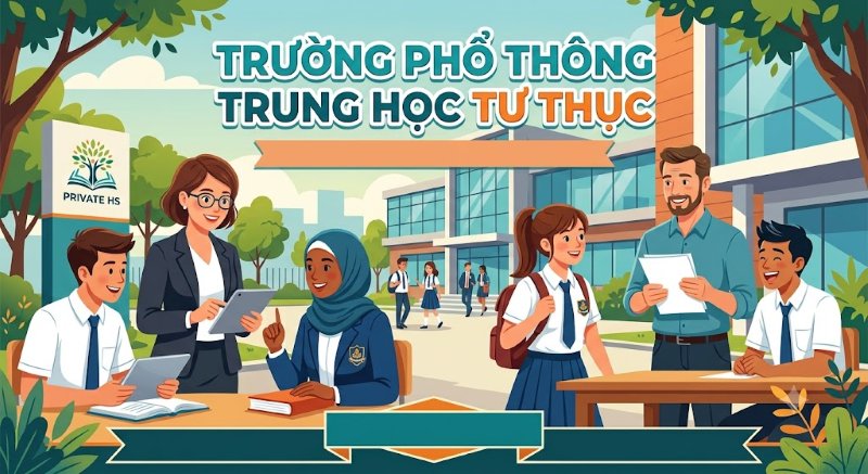 Teachers in private high schools must meet professional standards and conditions according to the provisions of law. Photo created by AI