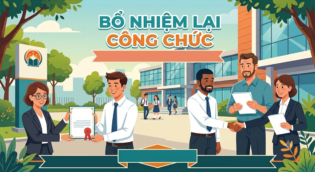 Not yet implementing the reappointment process for civil servants who are in the period of being sent by competent agencies and organizations to study and work abroad for 03 months or more. Photo created by AI