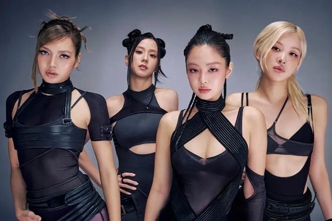 Blackpink group. Photo Lotte