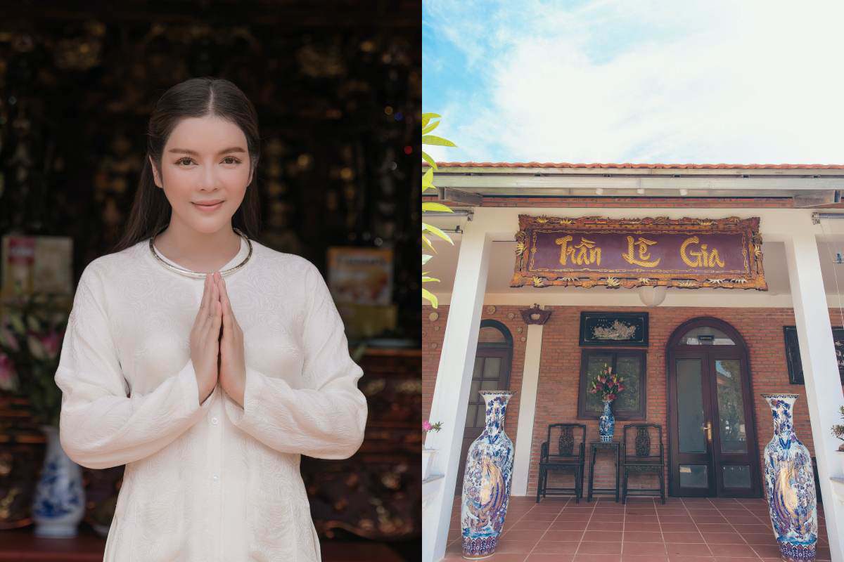 Ly Nha Ky's mansion in Ho Chi Minh City. Photo: Artist provided.