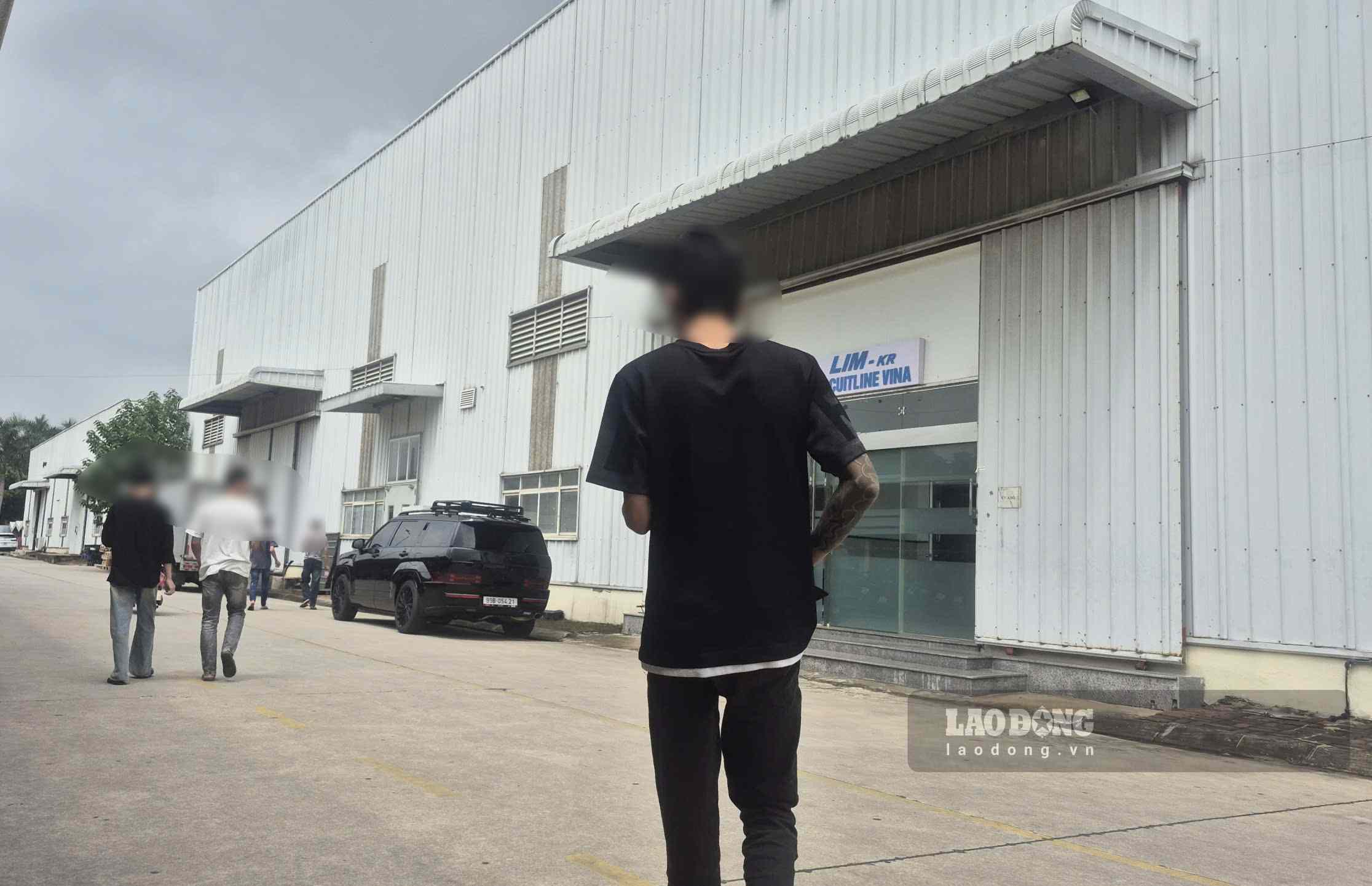 림 KR 유한회사 본사 (박닌성 프엉리에우동 꿰보 산업단지 A9 구역) 8월 5일 아침 사진: 반쯔엉