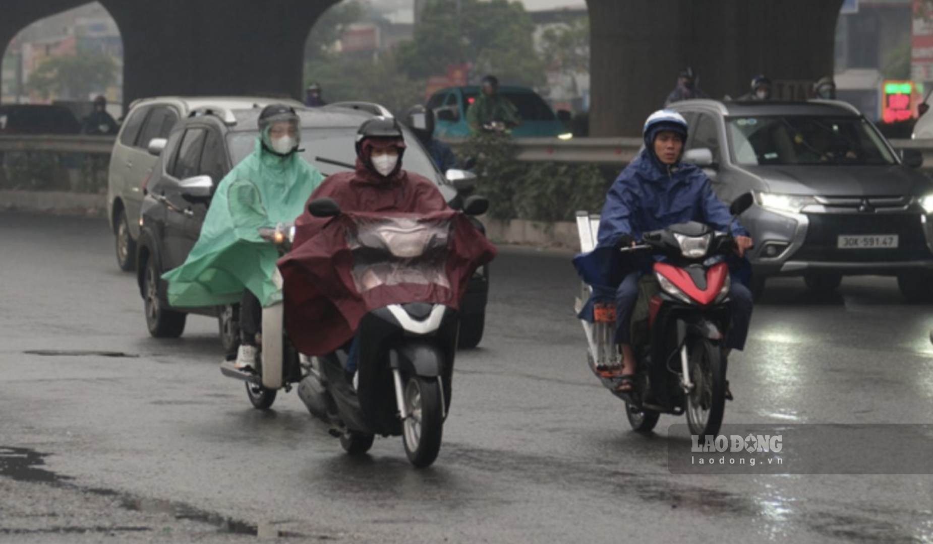 Prévisions météorologiques pour demain 6 août dans le Nord: pluies modérées à fortes. Photo: Nguyễn Thành