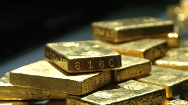 World gold accelerates, reaching 4,200 USD/ounce after many weeks of stagnation. Photo: Xinhua