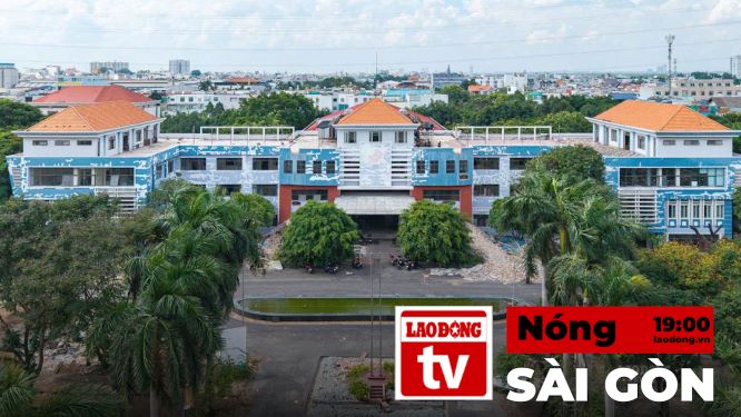 Saigon Hot News: Images of District 12 People's Committee headquarters renovated into Le Thi Rieng school