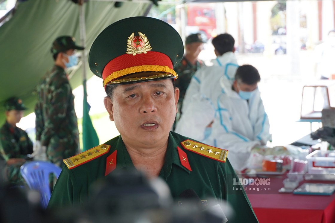 Đại tá Phạm Ngọc Quang – Chính ủy Bộ Chỉ huy Quân sự TP Cần Thơ. Ảnh: Tạ Quang