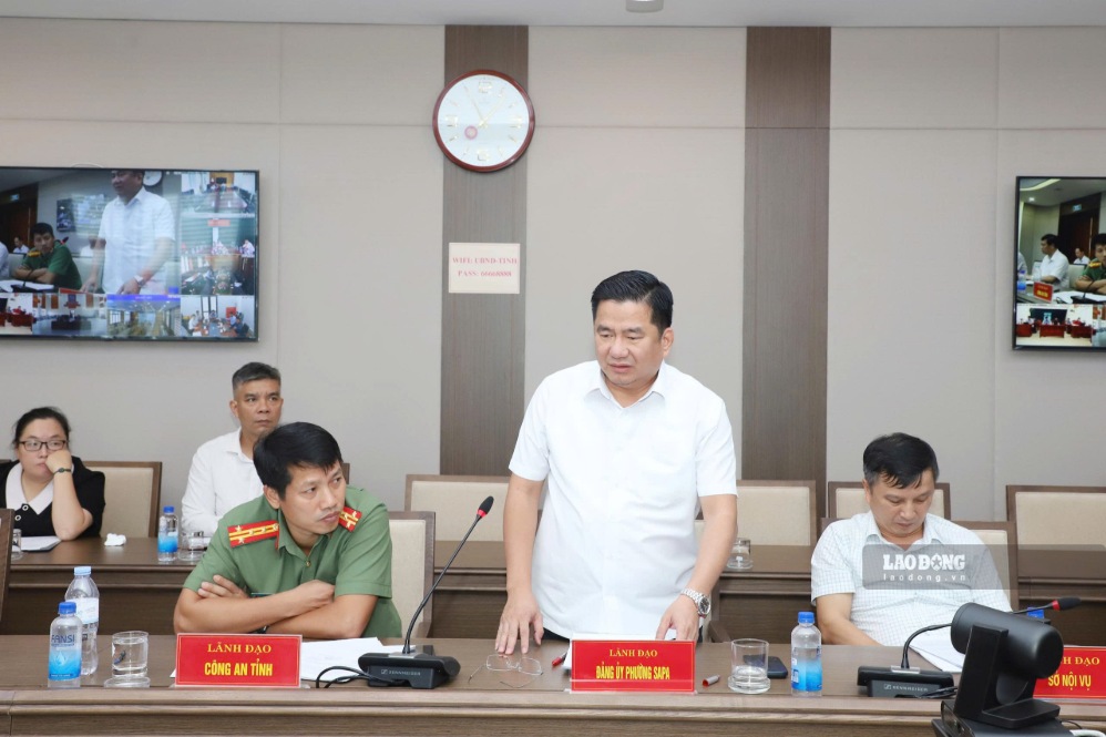Lãnh đạo phường Sa Pa tham gia góp ý dự thảo nghị quyết