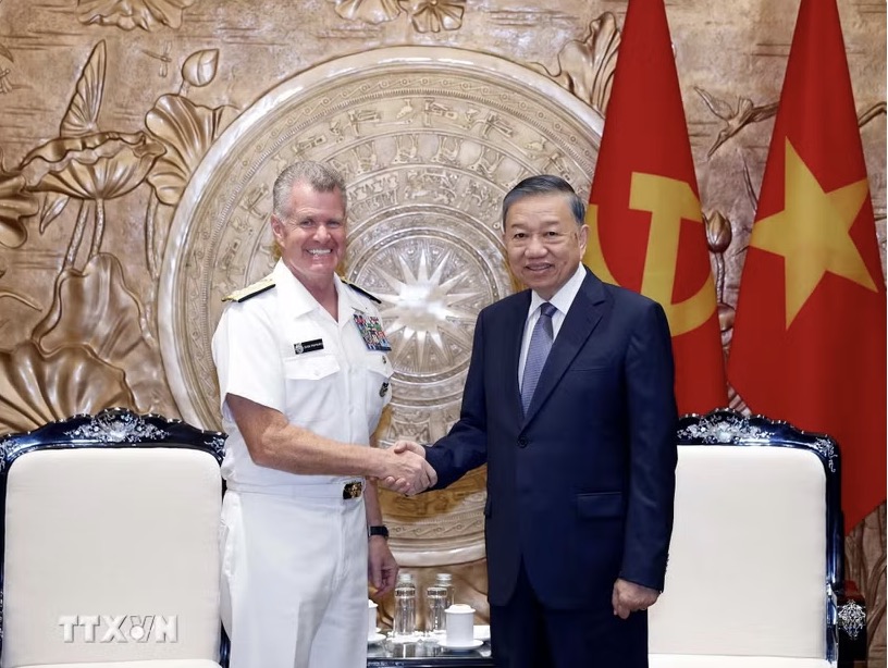 General Secretary and President To Lam requested the US to soon end the 301 investigations and limit extremist trade remedies that could affect the overall relationship between the two countries. Photo: VNA