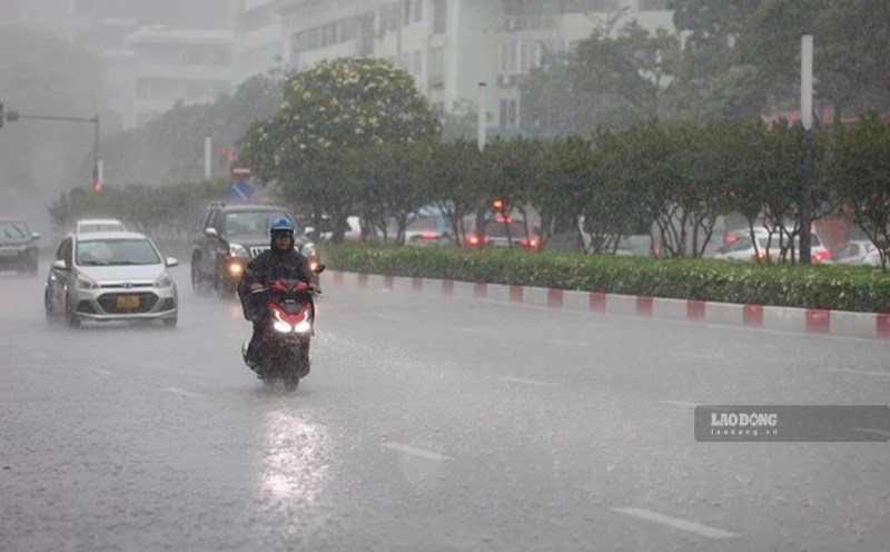 Northern Vietnam has rain in the afternoon and tonight 5. 8. Photo: Duong Anh