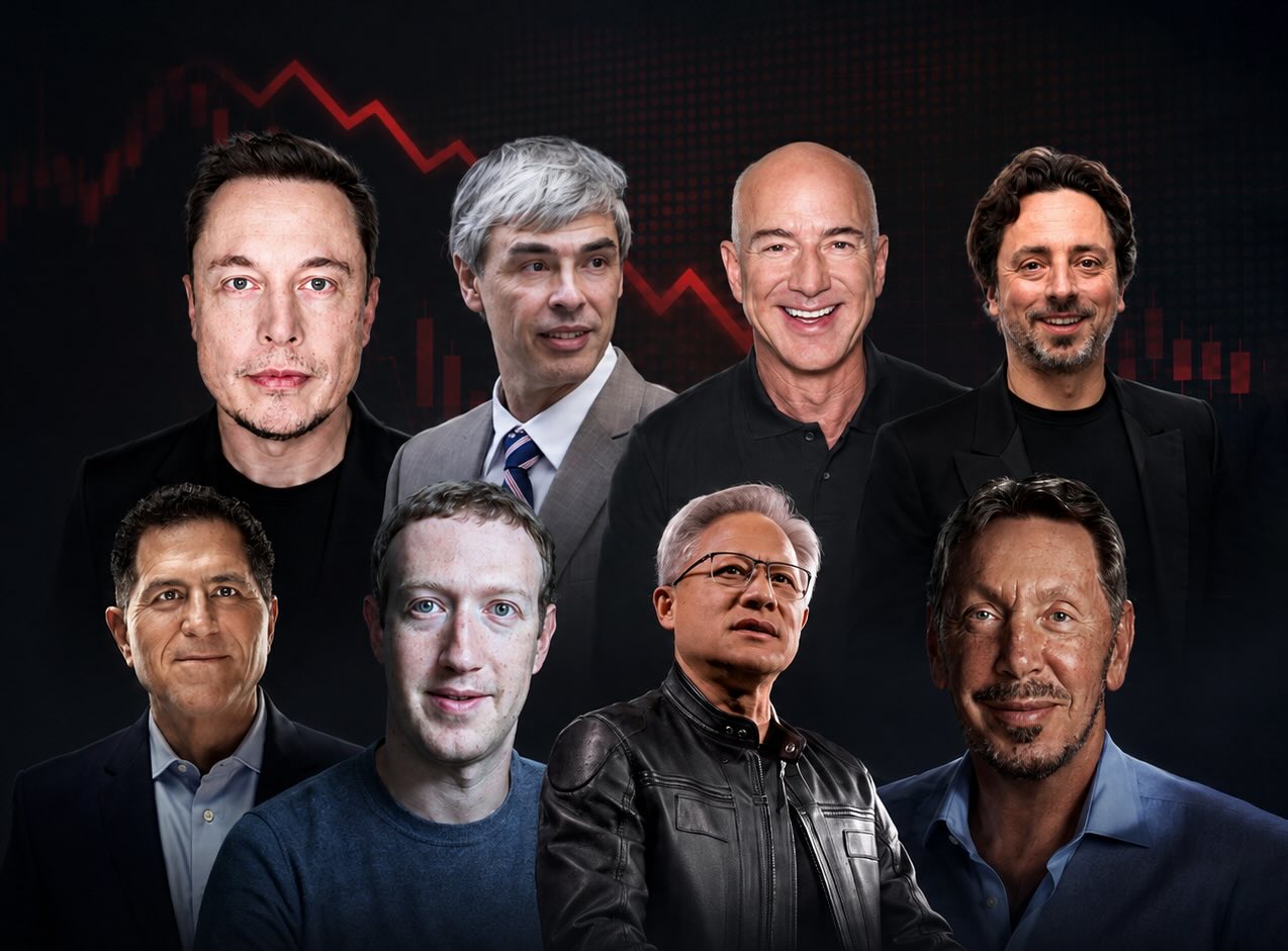The group of 8 richest people in the world currently owns total assets of about 2,414.3 billion USD, down 67.3 billion USD compared to the previous update session. Graphics: AI.