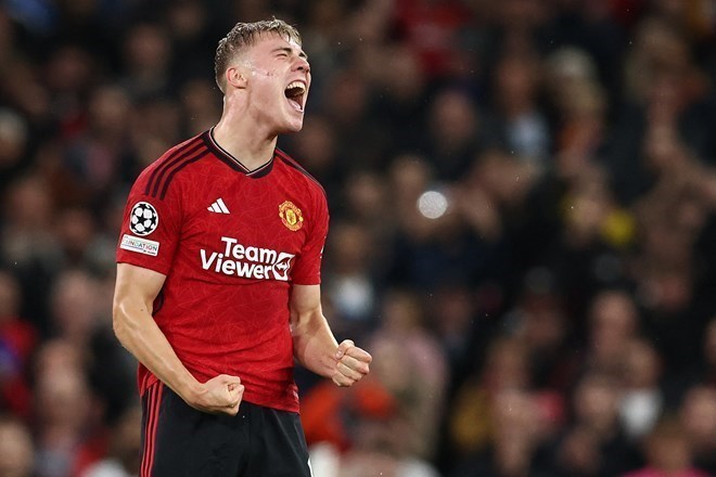 Hojlund rời Man United sau khi không đáp ứng được kỳ vọng.  Ảnh: AFP