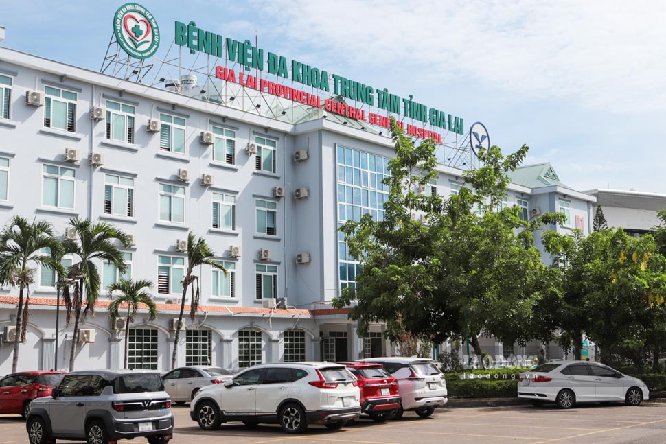 Gia Lai Provincial Central General Hospital. Photo: Hoai Phuong