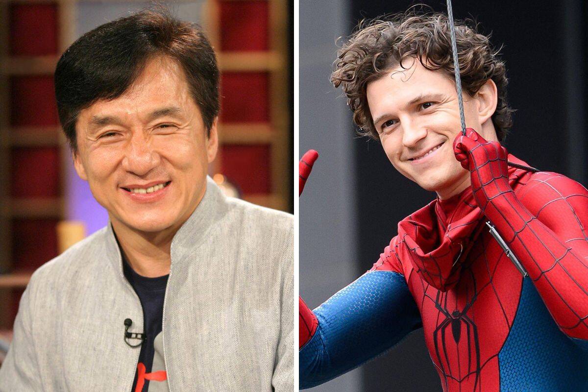 ジャッキー・チェンが映画「スパイダーマン:新スタート」の撮影隊を訪問。写真:新華社、CGV