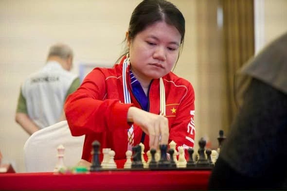 Chess Grandmaster Pham Le Thao Nguyen officially has a ticket to the 2026 Olympiad. Photo: Vietnam Chess Federation