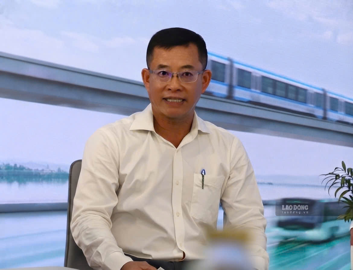 Ông Phạm Ngọc Dũng - Giám đốc Trung tâm Quản lý Giao thông công cộng TPHCM. Ảnh: Minh Quân