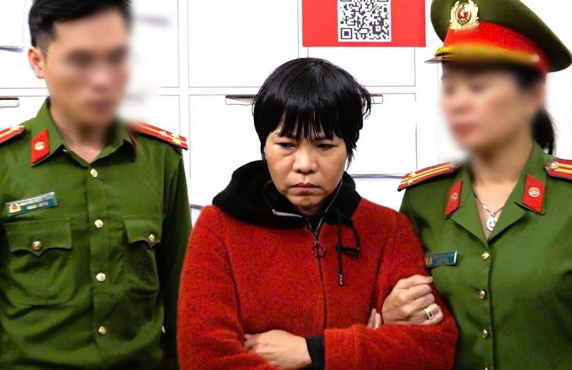 Sát hại con ruột để trục lợi bảo hiểm, người mẹ hầu tòa. Ảnh: Công an Đà Nẵng